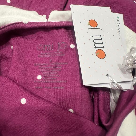 NWT Omi Jo Magenta Dot Dancer Dress - Picture 9 of 10